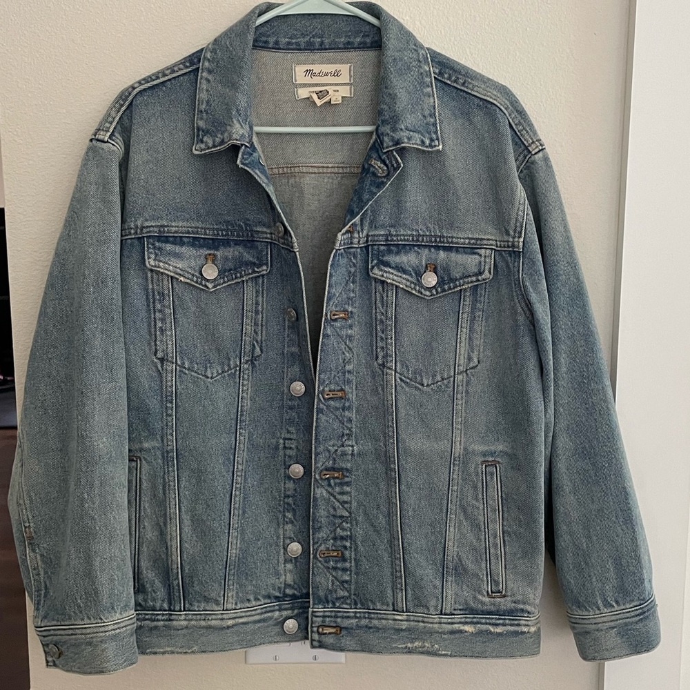 Madewell Oversize Trucker Jean Jacket